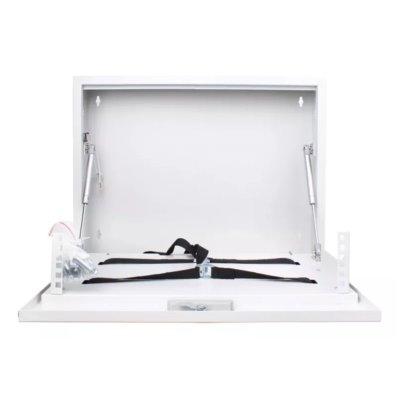 GETFORT WGF02-58/50/13-H-WSG 2U Rack CCTV Cabinet 580x540x130mm Pilka