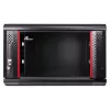 GETFORT WGF06-64EH-WGB 19 colių 6U sieninė spinta 600x450mm Juoda