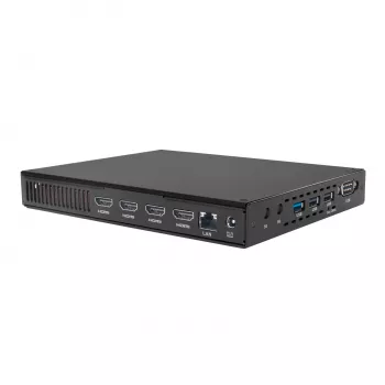 Giada D614-U1 Intel Core 5 120U belaidis knygos dydžio reklamos grotuvas su keturių 4K ekranų palaikymu