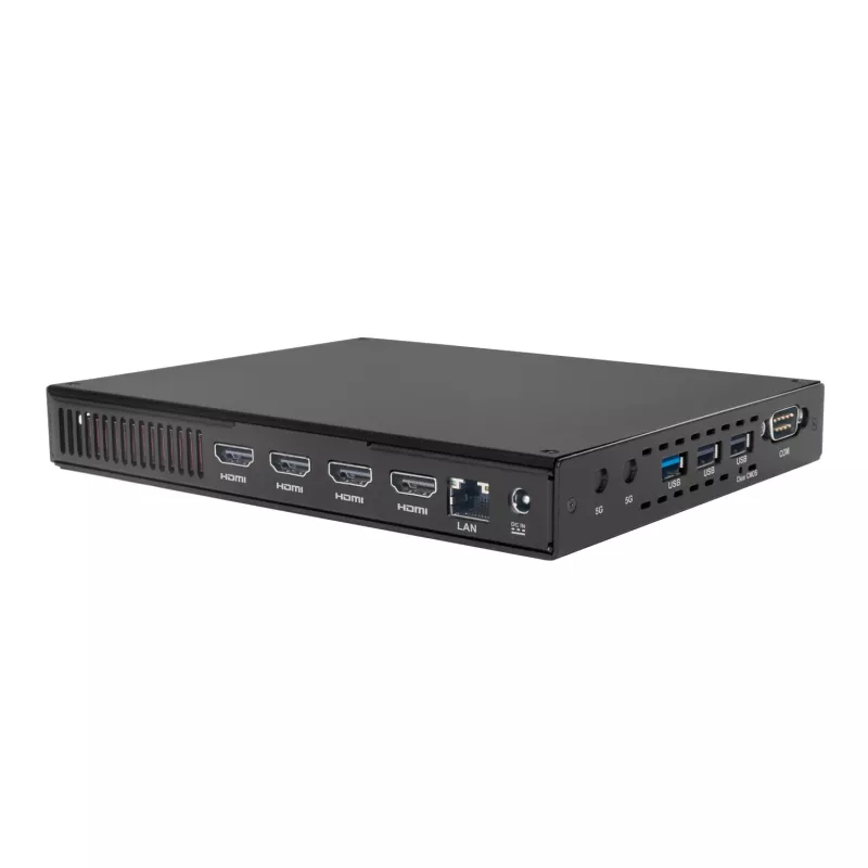 Giada D614-U1 Intel Core 5 120U belaidis knygos dydžio reklamos grotuvas su keturių 4K ekranų palaikymu