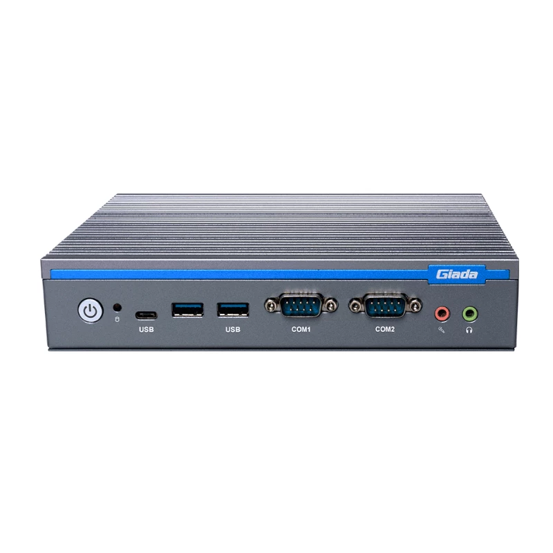 Giada DF612 belaidis mini kompiuteris, Intel Core i5-1235U, 2x DDR4 SO-DIMM, 2x 2.5GbE LAN, Dual COM, 4K dvigubas ekranas, aliuminio korpusas, Barebone