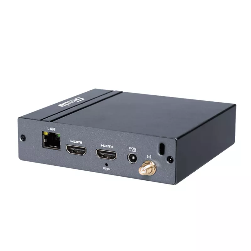 Giada DN24 Raspberry Pi dvigubo HDMI ARM daugialypės terpės grotuvas (CM4 Lite | 2GB | 32GB eMMC)