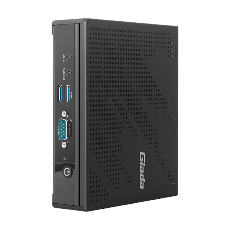 Giada VM27 belaidis mini kompiuteris Intel Celeron N6210 4GB DDR4 64GB eMMC Windows 10 Pro Dual LAN Wi-Fi 6