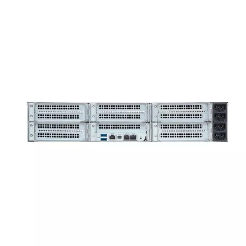 Giga Computing Gigabyte Intel Xeon 6700/6500 2U DP 4 x PCIe Gen5 GPU serveris