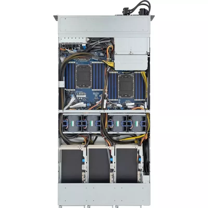 Giga Computing Gigabyte Intel Xeon 6700/6500 2U DP 4 x PCIe Gen5 GPU serveris
