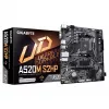 GIGABYTE A520M S2HP AM4 Micro-ATX motininė plokštė, DDR4, HDMI, D-Sub, DisplayPort, M.2, Gigabit LAN