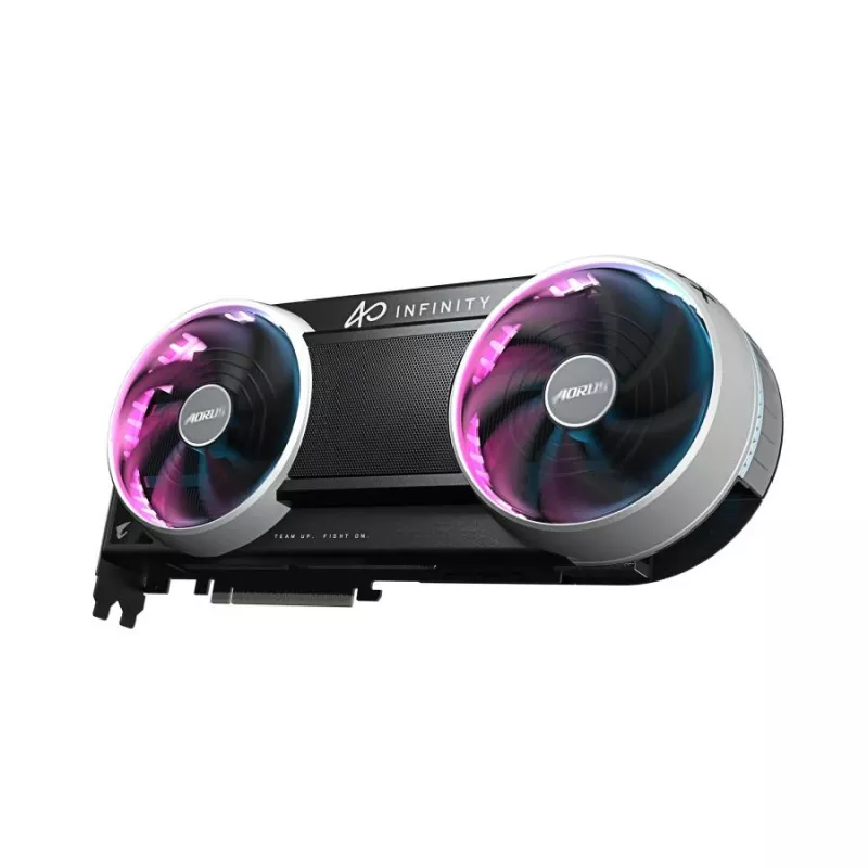 Gigabyte AORUS GeForce RTX 5080 INFINITY 16G vaizdo plokštė, 16 GB GDDR7, PCIe 5.0, DLSS 4, RGB Fusion