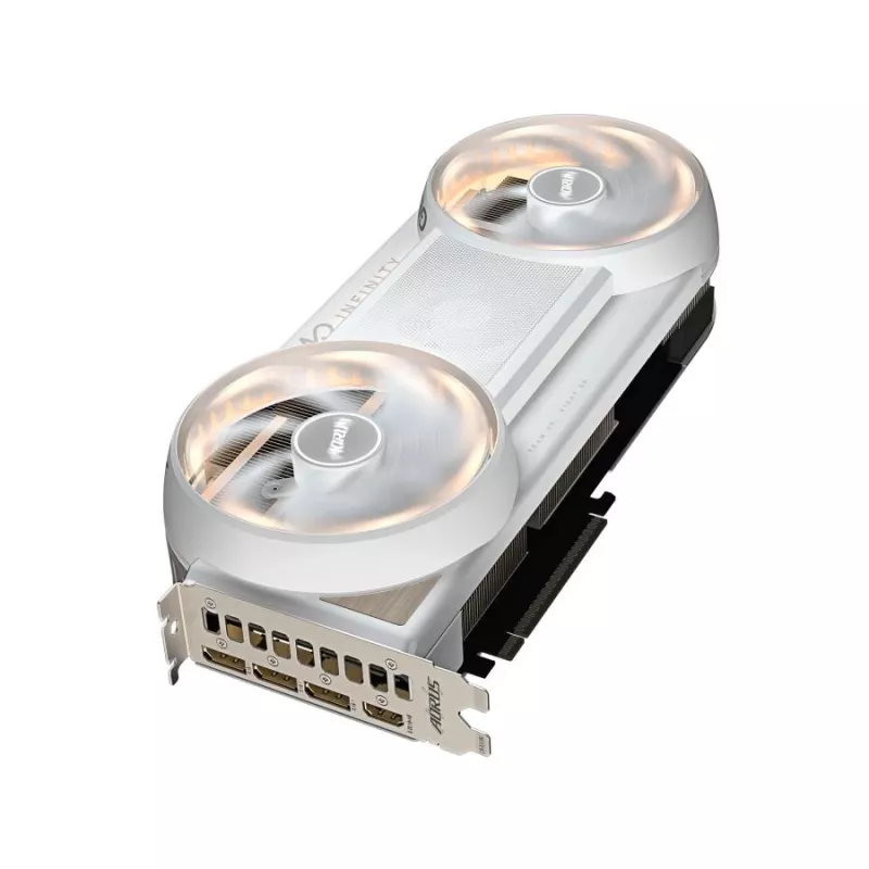 Gigabyte AORUS GeForce RTX 5080 INFINITY WOOD 16G - 32 GB GDDR7 - 2805 MHz - 3x DisplayPort
