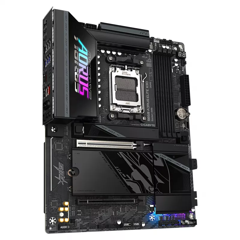 GIGABYTE B850 AORUS ELITE X3D AM5 ATX motininė plokštė, DDR5, 4xDIMM, HDMI, 2.5GbE, Wi-Fi 6E