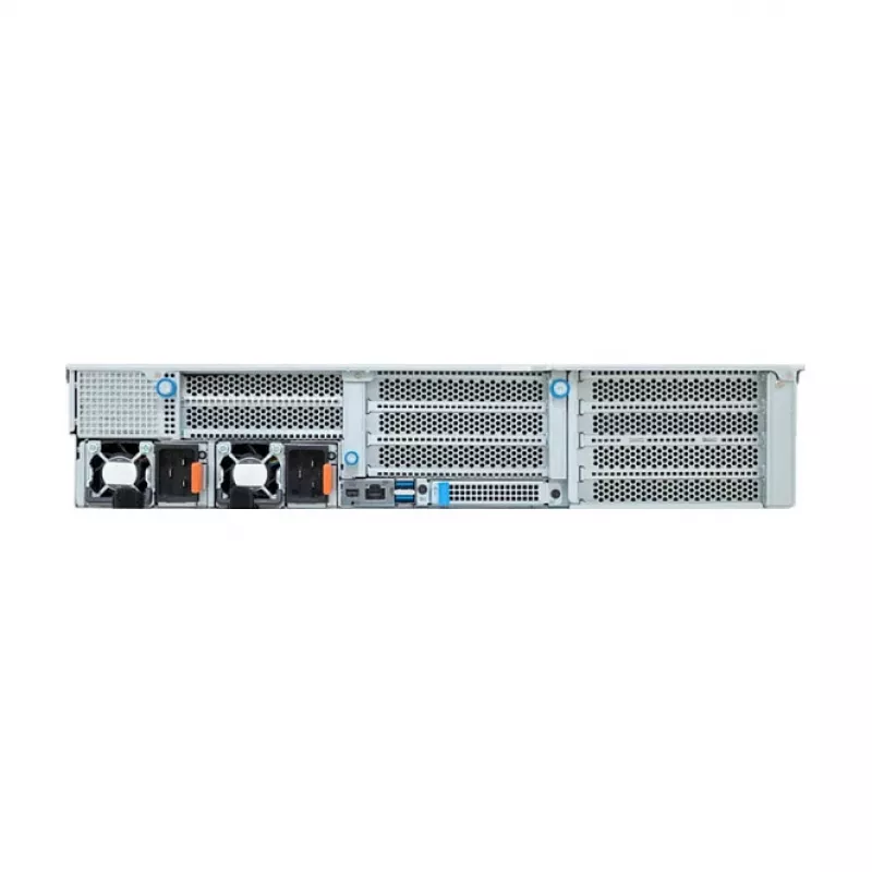 Gigabyte R243-EG0-AAL1 2U stelažinis serverio barebone, vienas SP6, AMD EPYC 8004, 12x DDR5, 12x 3,5 inch karštai keičiami, 2x 10GbE, redundantinis 850W