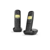 Gigaset A170 Duo juodas DECT belaidis telefonas su atsakikliu, 2 rageliais, ECO DECT