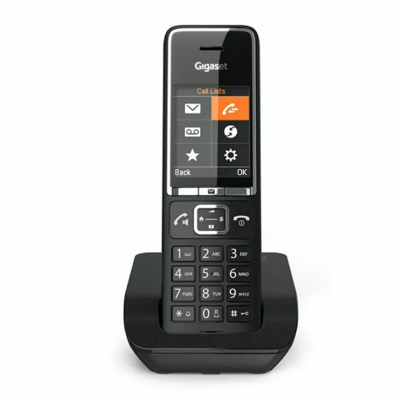Gigaset Comfort 550 DECT belaidis telefonas - juoda chromuota