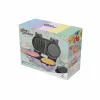 Giles & Posner EK5923GSPPVDE Dvigubas sumuštinių ir vaflių kepimo aparatas 900 W juodas/sidabrinis