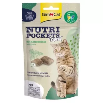 GimCat Nutri Pockets vabzdžių su katžole 60g