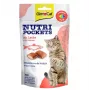 GimCat Nutri Pockets su lašiša 60g – traškūs kačių skanėstai su kreminiu lašišos įdaru