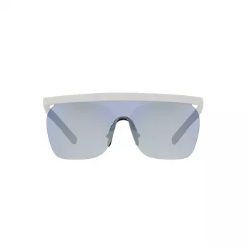 Vyriški akiniai nuo saulės Giorgio Armani AR8169-5344D6, kvadratinis rėmelis, permatomi pilki, tamsiai pilki, UV400