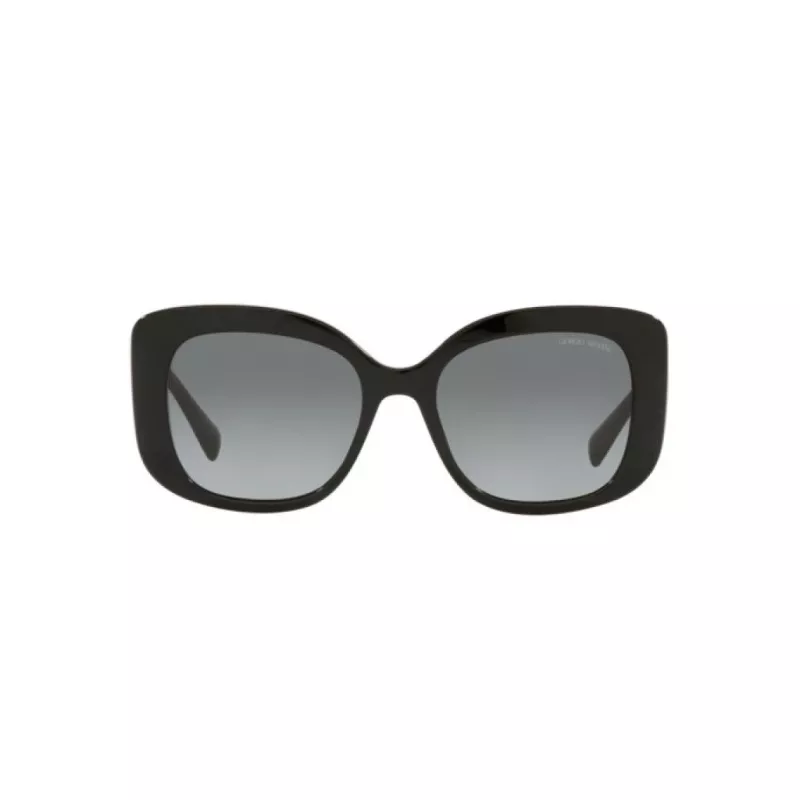 GIORGIO ARMANI AKINIAI AR8150-500111 Vyriškas Juodas Acetato Rėmelis Pilki Polikarbonato Lęšiai 53/18/140 mm