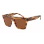 GIORGIO ARMANI AKINIAI AR8177-592173 Unisex Havana Ruda Kvadratiniai Acetatas 52/20/140 mm