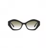 GIORGIO ARMANI Moteriški katės akies akiniai nuo saulės AR8144-50018E 52/22/145 mm Juodi/Pilki