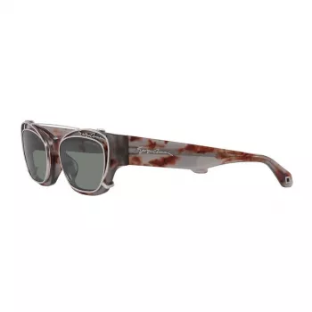 GIORGIO ARMANI Moteriški akiniai nuo saulės AR8185U59761W - Juodas acetatinis rėmelis, tamsiai pilki gradientiniai lęšiai, 50/19/140 mm