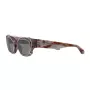 GIORGIO ARMANI Moteriški akiniai nuo saulės AR8185U59761W - Juodas acetatinis rėmelis, tamsiai pilki gradientiniai lęšiai, 50/19/140 mm