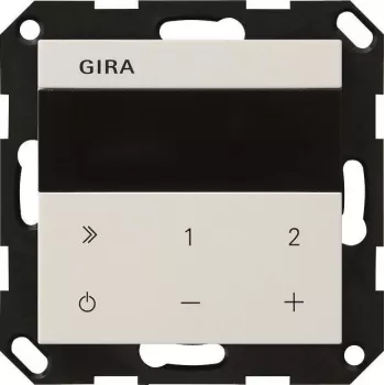 Gira 232003 UP-Radio IP System 55 Grynas baltas blizgus