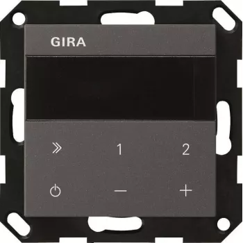 GIRA 232028 UP-Radio IP System 55 Antracitas