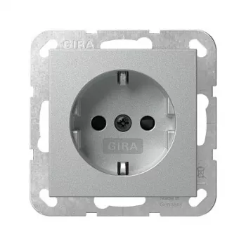 GIRA 445326 SCHUKO kištukinis lizdas SH System 55 F Alu