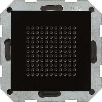 GIRA Lautsprecher 228205 UP-Radio System 55 juodo stiklo išvaizda (228205)