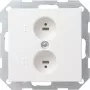 Gira garsiakalbio lizdo įdėklas System 55, Standard 55, E2, Event, Event Klar, Event Opak, Esprit, ClassiX Pure White (040203)