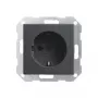 Gira Schuko lizdo įdėklas, System 55, antracito 018828