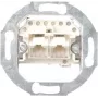 Gira atraminis žiedas su centrine plokšte UAE/IAE/ISDN lizdams, System 55, E2, Event, Esprit, ClassiX, F100, 1 vietos, įleidžiamas, 50x50 mm anga, be halogenų termoplastikas 018700
