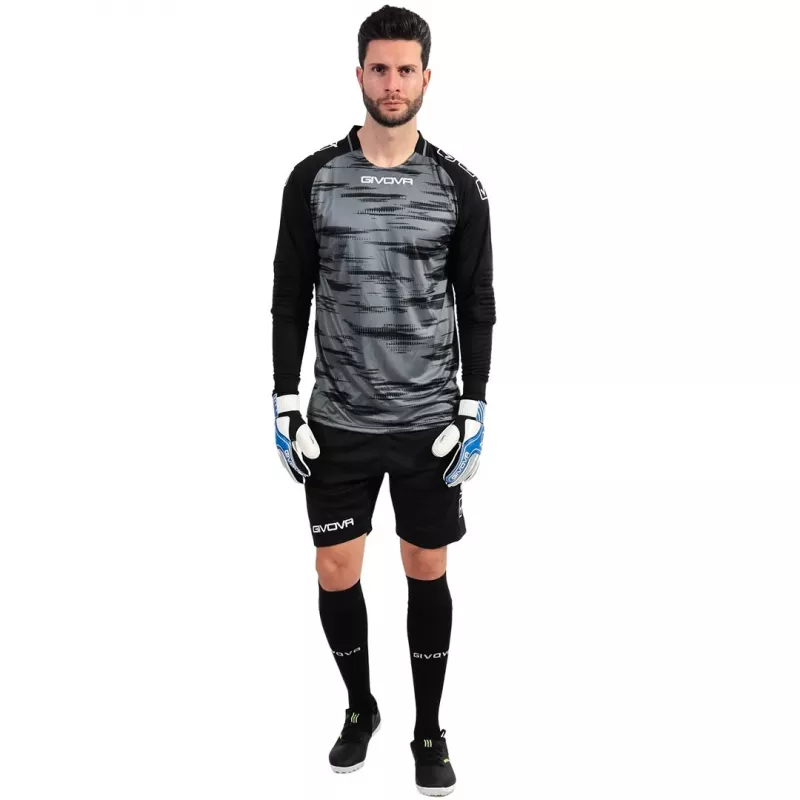 Givova Difesa Goalkeeper Set Grey/Black KITP10 2310 M