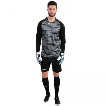 Givova Difesa Goalkeeper Set Grey/Black KITP10 2310 Size S