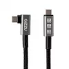 Gizzu 100W 10Gbps Type-C kampinis 1m laidas