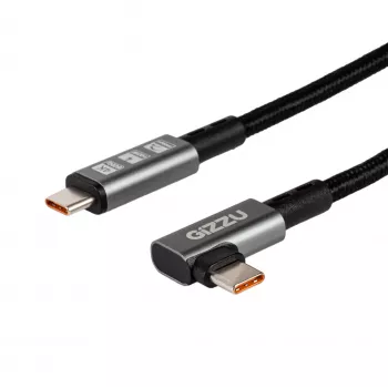 Gizzu 100W 10Gbps Type-C kampinis 1m laidas