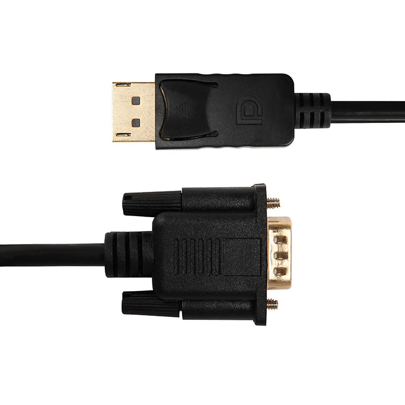 Gizzu 1080P DisplayPort į VGA laidas 1,8 m polietileno