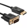 Gizzu 1080P DisplayPort į VGA laidas 1,8 m polietileno