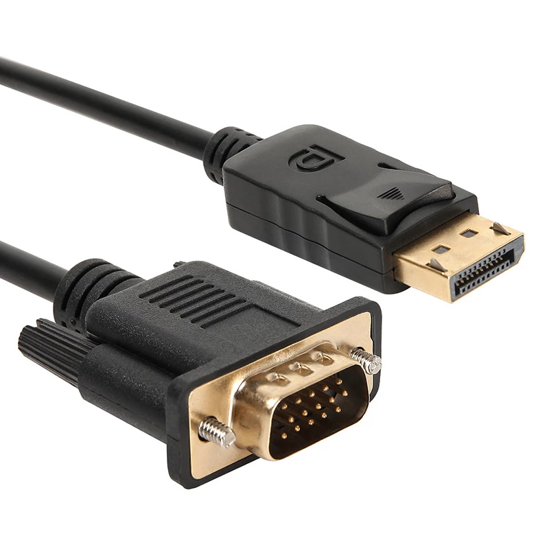 Gizzu 1080P DisplayPort į VGA laidas 1,8 m polietileno
