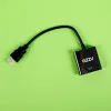 Gizzu 1080P HDMI į VGA adapteris Poly
