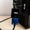 Gizzu 1080P HDMI į VGA adapteris Poly