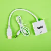 Gizzu 1080P HDMI į VGA adapteris su garsu