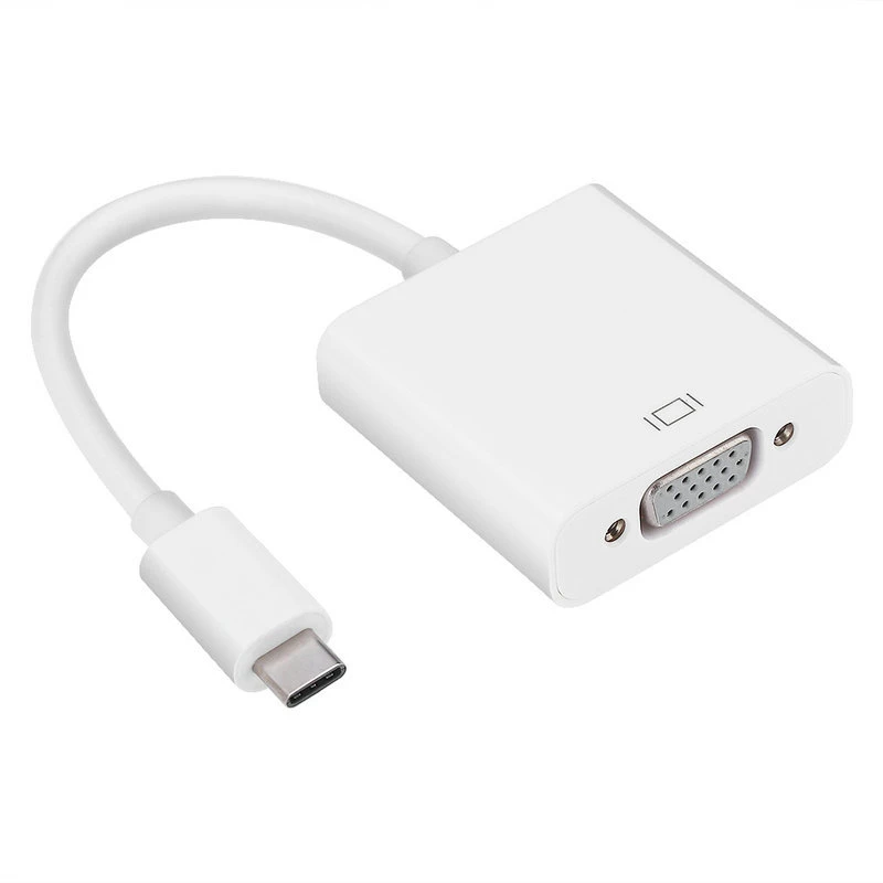 Gizzu 1080P Type-C į VGA adapteris Poly