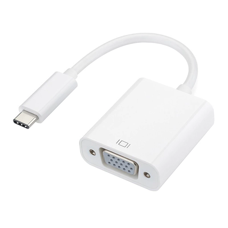 Gizzu 1080P Type-C į VGA adapteris Poly