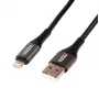 GIZZU 12W USB-A į Lightning laidas 1m baltas