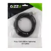 GIZZU 12W USB į Lightning 2m laidas – MFi sertifikuotas greitas įkrovimas ir sinchronizavimas