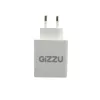 GIZZU 36W USB-C PD & QC3.0 dviejų prievadų sieninis įkroviklis - baltas