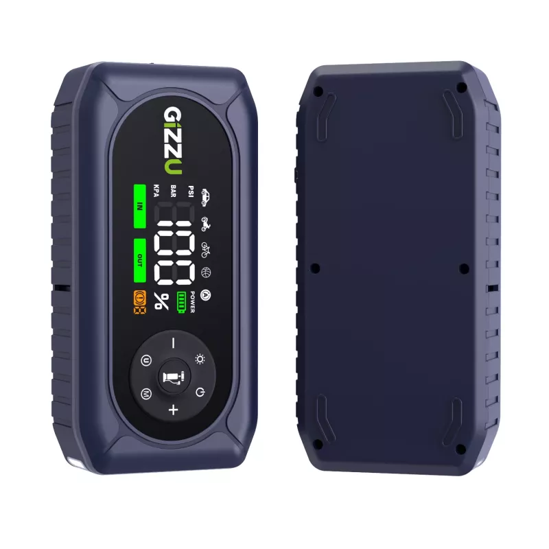 Gizzu 4-in-1 starteris ir oro kompresorius