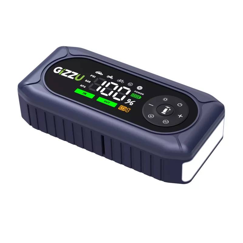 Gizzu 4-in-1 starteris ir oro kompresorius