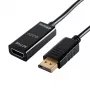 Gizzu 4K60Hz DisplayPort į HDMI aktyvus adapteris